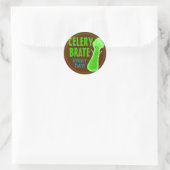 Sticker Rond Celerybrate tous les jours - Célery Pun (Sac)