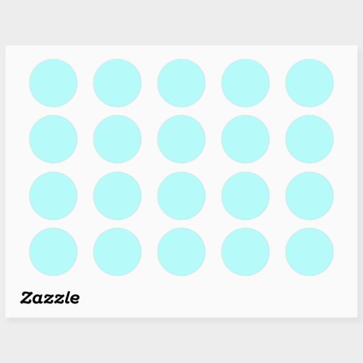 Sticker Rond Celeste Green (Feuille)