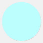 Sticker Rond Celeste Green (Devant)