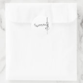 Sticker Rond Cello Waltz (Sac)