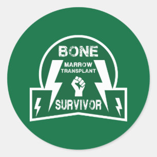 Sticker Rond Cellule souche de transplantation de la moelle oss