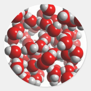 Sticker Rond cellules de l'eau