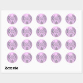 STICKER ROND CELTE (Feuille)