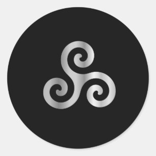 Sticker Rond Celtic Neopaganism triskelion.jpg en spirale