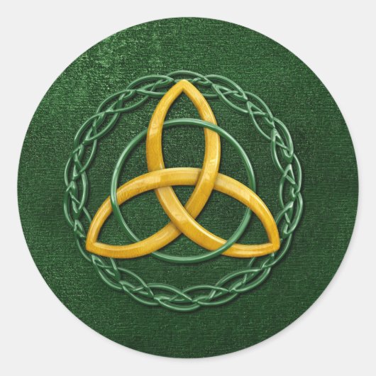 Sticker Rond Celtic Trinity (Devant)