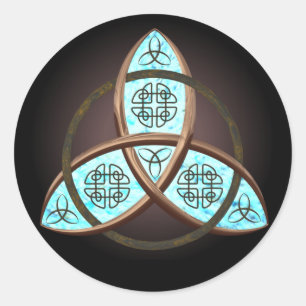 Sticker Rond Celtic Trinity