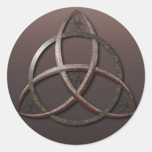 Sticker Rond Celtic Trinity