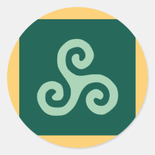 Sticker Rond Celtisme 1