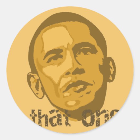 Sticker Rond celui -là (Devant)