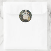 Sticker Rond Cendrillon et Fée Gomère (Sac)