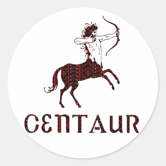 Sticker Rond Centaur (Devant)