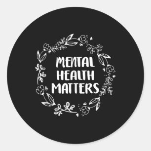 Sticker Rond Centre De Prévention Du Suicide De Sensibilisation