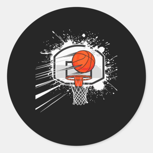 Sticker Rond Cerceau Sketll (Devant)