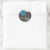 Sticker Rond cercle arctique (Sac)