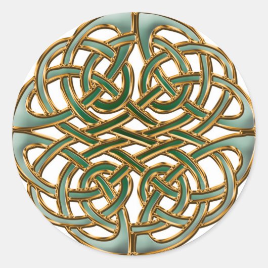 Sticker Rond Cercle celtique (Devant)