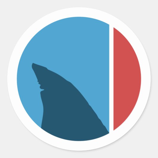 Sticker Rond cercle d'ailerons (Devant)