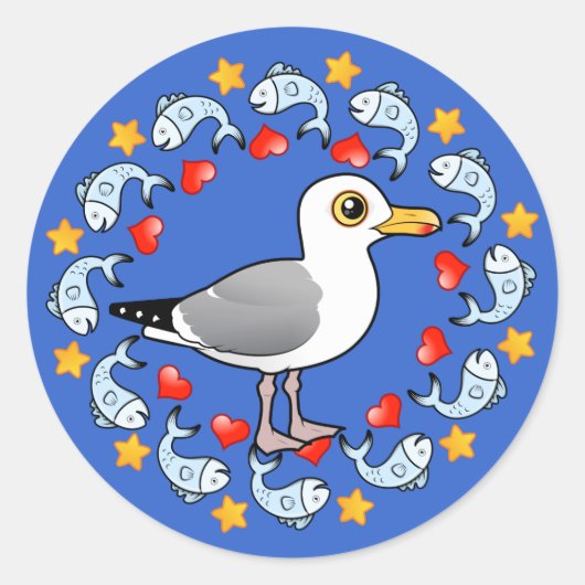 Sticker Rond Cercle d'amour (Devant)