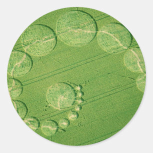 Sticker Rond Cercle de culture Julia simple