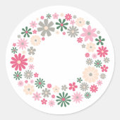 Sticker Rond Cercle de joie (Devant)