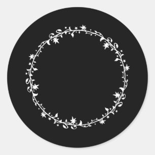 Sticker Rond Cercle décoratif de COULEUR FAITE SUR COMMANDE