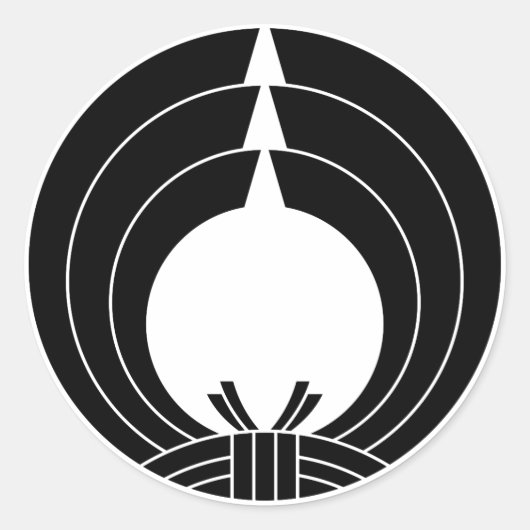 Sticker Rond Cercle Noshi (Devant)