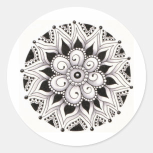 Sticker Rond Cercle trois