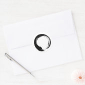 Sticker Rond Cercle Zen Enso (Enveloppe)