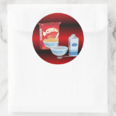 Sticker Rond Céréales (Sac)