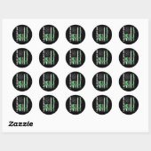 Sticker Rond Cérébral Palsy CP Sensibilisation La plupart des p (Feuille)