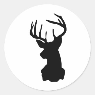 Sticker Rond cerf