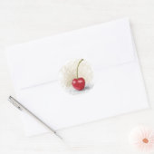 Sticker Rond cerise (Enveloppe)
