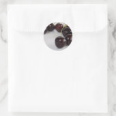 Sticker Rond cerise noire_3 (Sac)