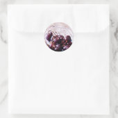Sticker Rond Cerises (Sac)