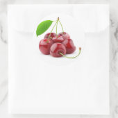 Sticker Rond Cerises douces (Sac)
