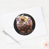 Sticker Rond Cerry Blossom (Enveloppe)