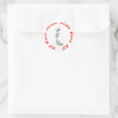 Sticker Rond certains ont tout donné (Sac)