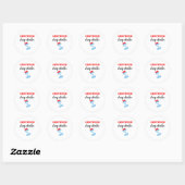 Sticker Rond Certified Drug Dealer 2 (Feuille)