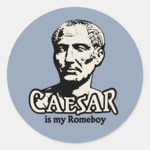 Sticker Rond César Romeboy