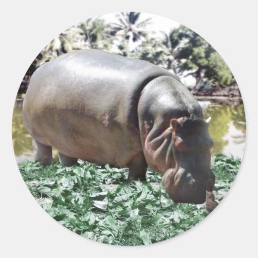 Sticker Rond C'est bon que nous soyons différents, nous pouvons (Devant)