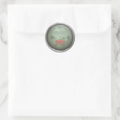 Sticker Rond C'est la saison d'être joyeux (Sac)
