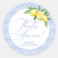 C'est l'Amour Citron Italien Carrelage Bleu Baby S