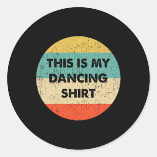 Sticker Rond C'Est Ma Danse