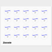 Sticker Rond C'Est Ma Tête ! (Feuille)