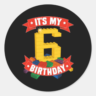 Sticker Rond C'Est Mon Immeuble De 6 Édifices