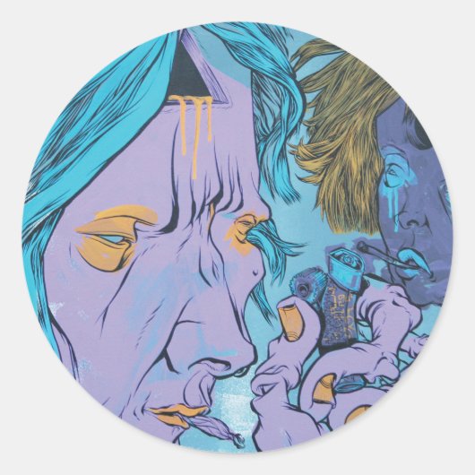 Sticker Rond C'est My F-ckin Lighter (Devant)