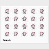 Sticker Rond C'est Pas Grave (Feuille)