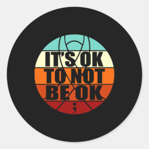Sticker Rond C'est pas grave de ne pas être d'accord Bonne conn