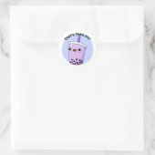 Sticker Rond C'est Taroffic Funny Boba Tea Pun (Sac)
