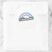 Sticker Rond C'est Transtastique (Sac)