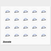 Sticker Rond C'est Transtastique (Feuille)